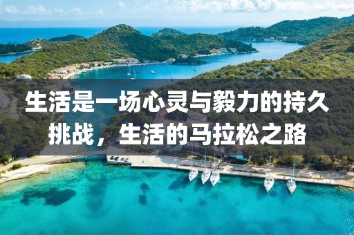 生活是一场心灵与毅力的持久挑战，生活的马拉松之路
