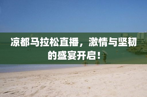 凉都马拉松直播，激情与坚韧的盛宴开启！