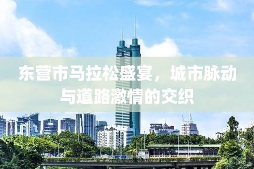 东营市马拉松盛宴，城市脉动与道路激情的交织