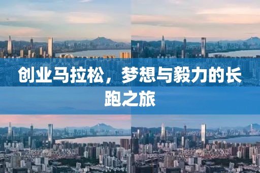 创业马拉松，梦想与毅力的长跑之旅