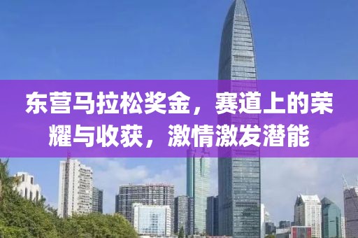 东营马拉松奖金，赛道上的荣耀与收获，激情激发潜能
