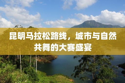 昆明马拉松路线，城市与自然共舞的大赛盛宴