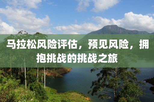 马拉松风险评估，预见风险，拥抱挑战的挑战之旅
