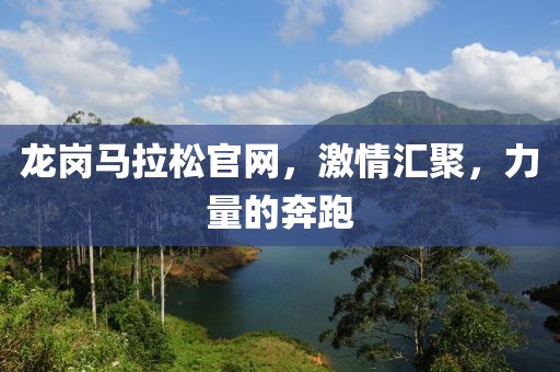 龙岗马拉松官网，激情汇聚，力量的奔跑