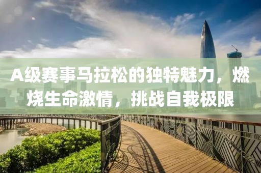 A级赛事马拉松的独特魅力，燃烧生命激情，挑战自我极限