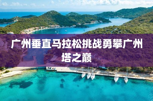 广州垂直马拉松挑战勇攀广州塔之巅