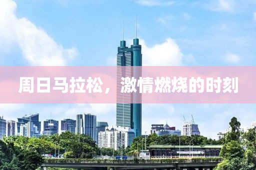 周日马拉松，激情燃烧的时刻