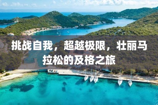 挑战自我，超越极限，壮丽马拉松的及格之旅
