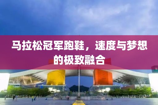 马拉松冠军跑鞋，速度与梦想的极致融合
