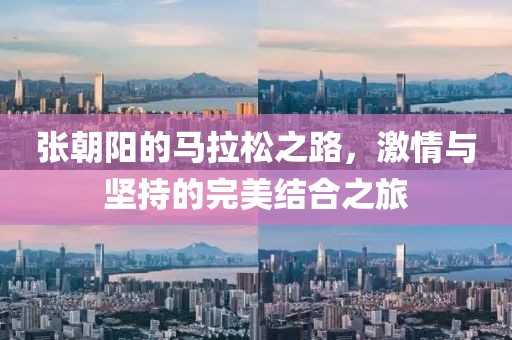 张朝阳的马拉松之路，激情与坚持的完美结合之旅