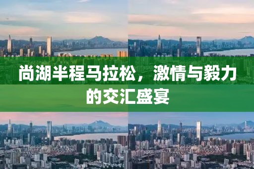 尚湖半程马拉松，激情与毅力的交汇盛宴