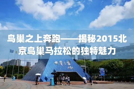 鸟巢之上奔跑——揭秘2015北京鸟巢马拉松的独特魅力