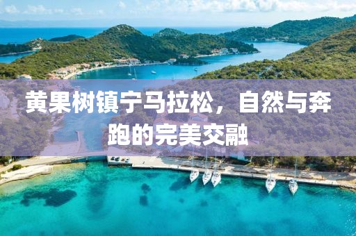 黄果树镇宁马拉松，自然与奔跑的完美交融