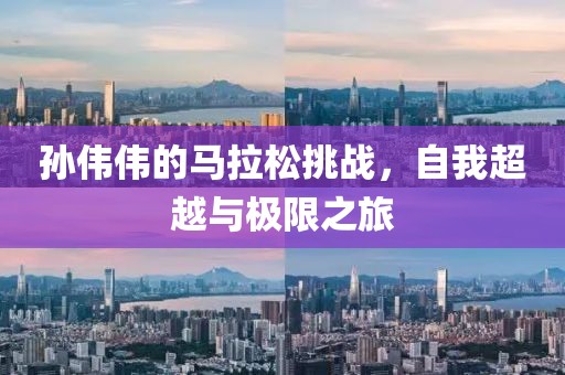 孙伟伟的马拉松挑战，自我超越与极限之旅