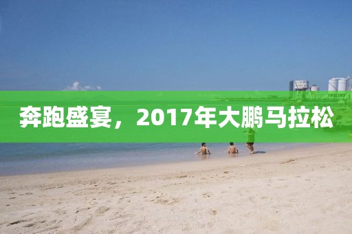 奔跑盛宴，2017年大鹏马拉松