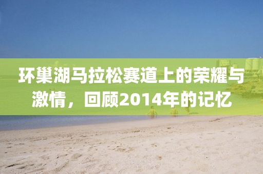 环巢湖马拉松赛道上的荣耀与激情，回顾2014年的记忆