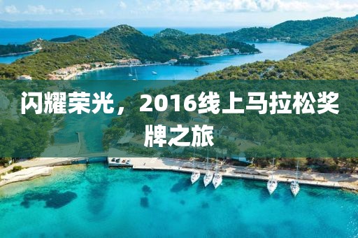 闪耀荣光，2016线上马拉松奖牌之旅