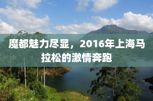 魔都魅力尽显，2016年上海马拉松的激情奔跑