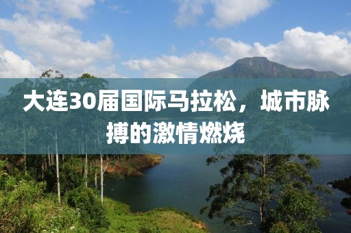 大连30届国际马拉松，城市脉搏的激情燃烧