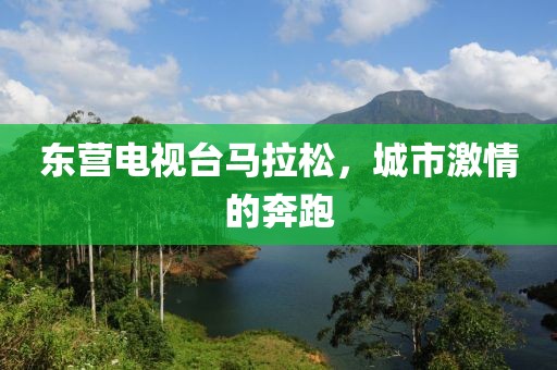 东营电视台马拉松，城市激情的奔跑