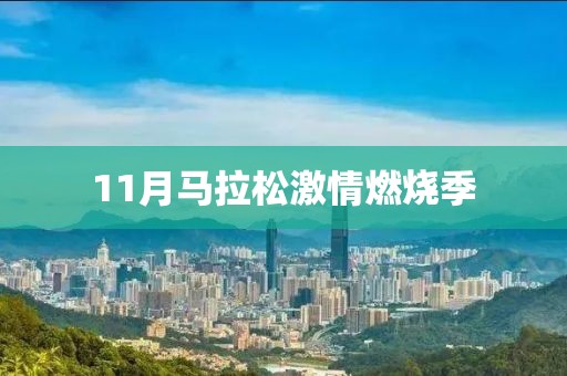 11月马拉松激情燃烧季
