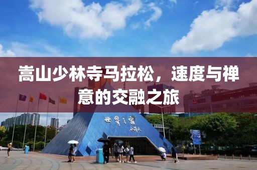嵩山少林寺马拉松，速度与禅意的交融之旅