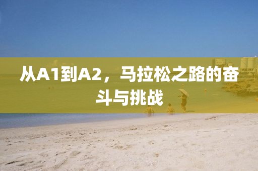 从A1到A2，马拉松之路的奋斗与挑战