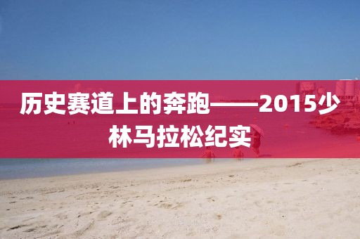 历史赛道上的奔跑——2015少林马拉松纪实
