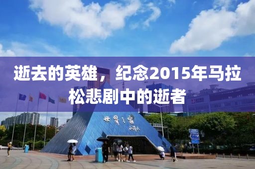 逝去的英雄，纪念2015年马拉松悲剧中的逝者