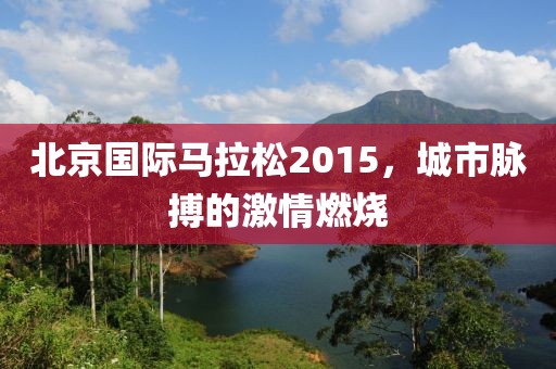 北京国际马拉松2015，城市脉搏的激情燃烧