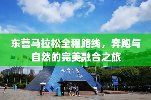 东营马拉松全程路线，奔跑与自然的完美融合之旅