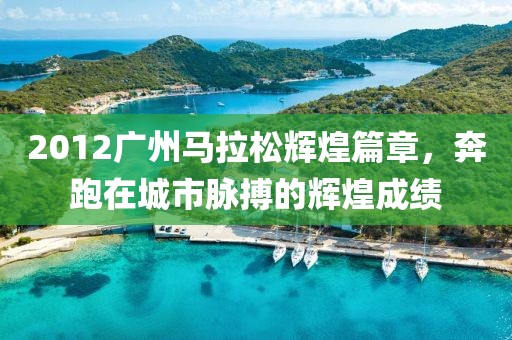 2012广州马拉松辉煌篇章，奔跑在城市脉搏的辉煌成绩