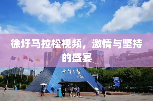 徐圩马拉松视频，激情与坚持的盛宴