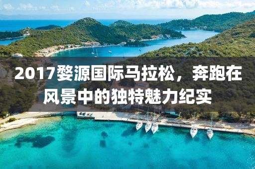 2017婺源国际马拉松，奔跑在风景中的独特魅力纪实
