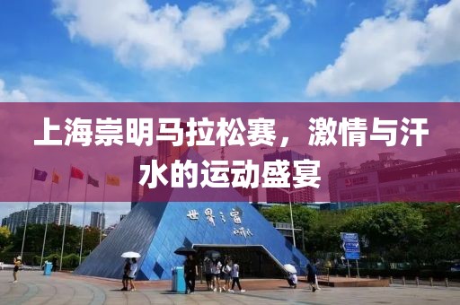 上海崇明马拉松赛，激情与汗水的运动盛宴
