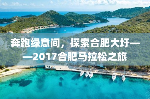 奔跑绿意间，探索合肥大圩——2017合肥马拉松之旅
