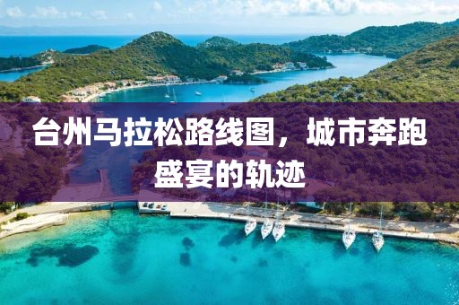 台州马拉松路线图，城市奔跑盛宴的轨迹