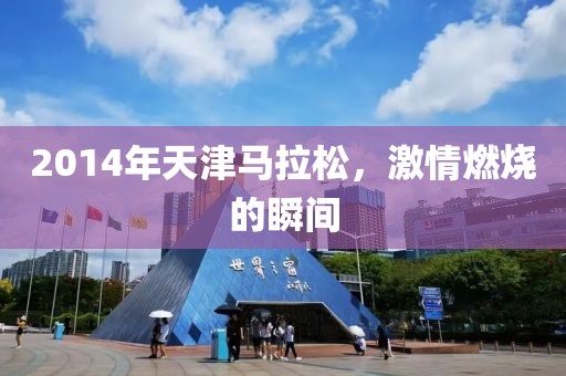 2014年天津马拉松，激情燃烧的瞬间