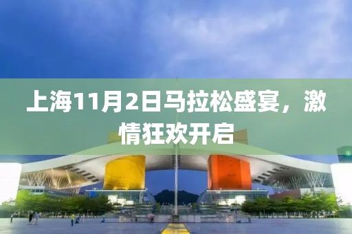 上海11月2日马拉松盛宴，激情狂欢开启