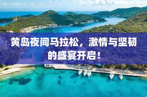 黄岛夜间马拉松，激情与坚韧的盛宴开启！