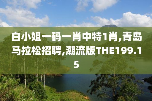 白小姐一码一肖中特1肖,青岛马拉松招聘,潮流版THE199.15
