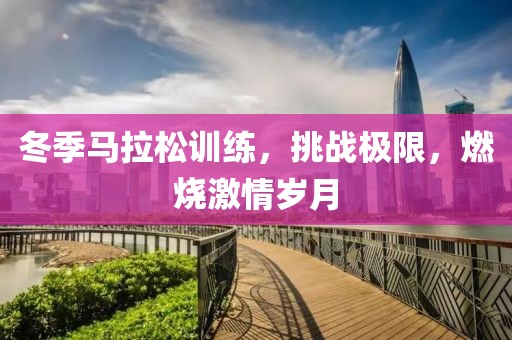 冬季马拉松训练，挑战极限，燃烧激情岁月