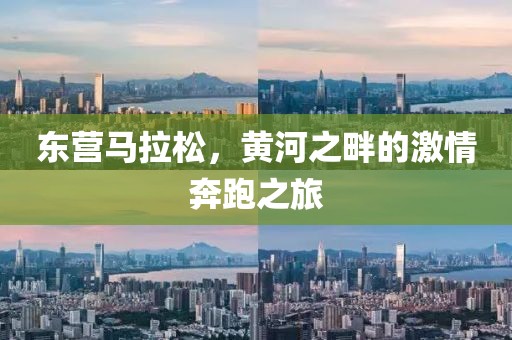 东营马拉松，黄河之畔的激情奔跑之旅
