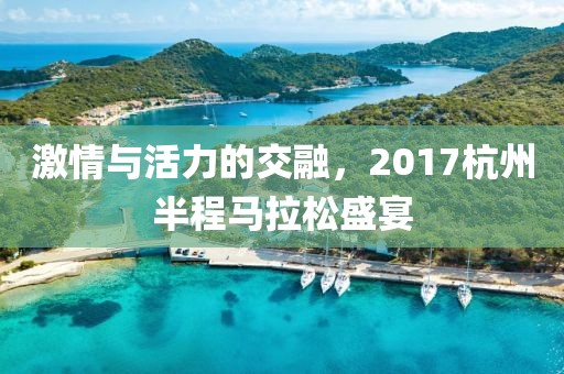 激情与活力的交融，2017杭州半程马拉松盛宴