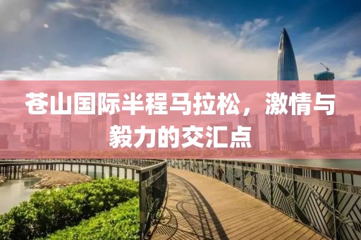 苍山国际半程马拉松，激情与毅力的交汇点