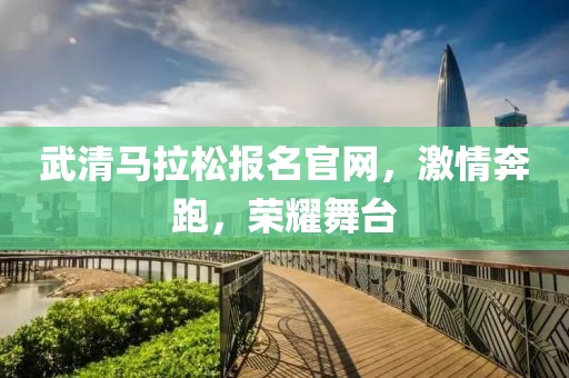 武清马拉松报名官网，激情奔跑，荣耀舞台