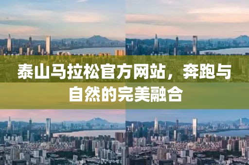 泰山马拉松官方网站，奔跑与自然的完美融合