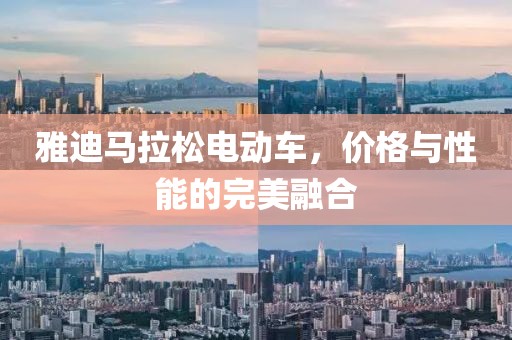 雅迪马拉松电动车，价格与性能的完美融合