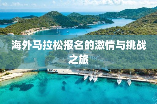 海外马拉松报名的激情与挑战之旅