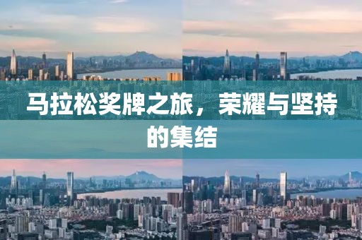 马拉松奖牌之旅，荣耀与坚持的集结